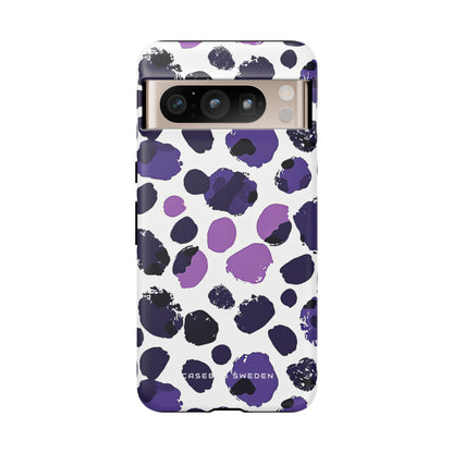 Purple Inkblots Google Pixel 8 - Tough Phone Case