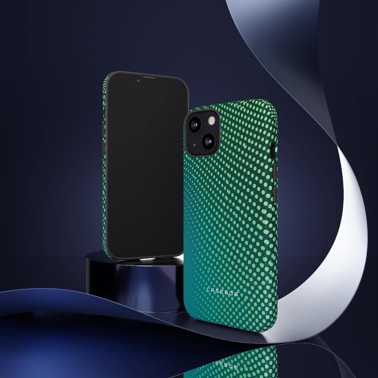 Green Dot Harmony - Protective Phone Case