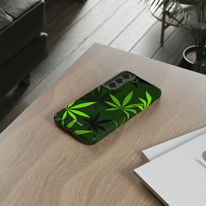 Green Leaf Symmetry - Samsung Case
