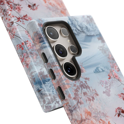 Floral Serenity Case - Tough Samsung S24 Phone Case