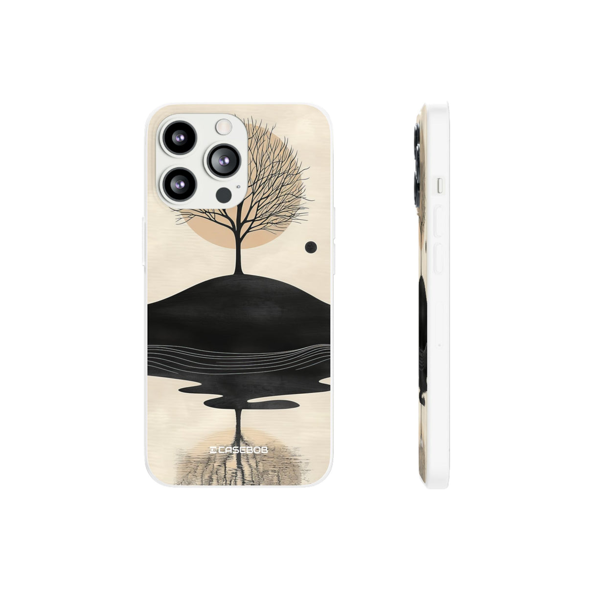 Serene Reflections | Flexible Phone Case for iPhone