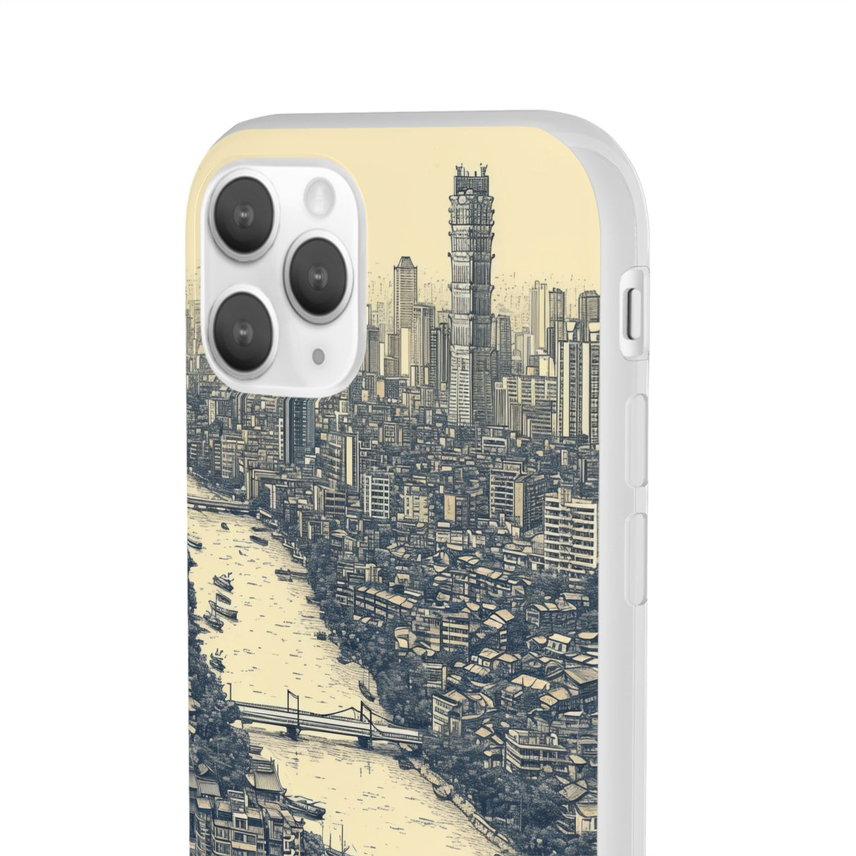 Nostalgic Metropolis | Flexible Phone Case for iPhone