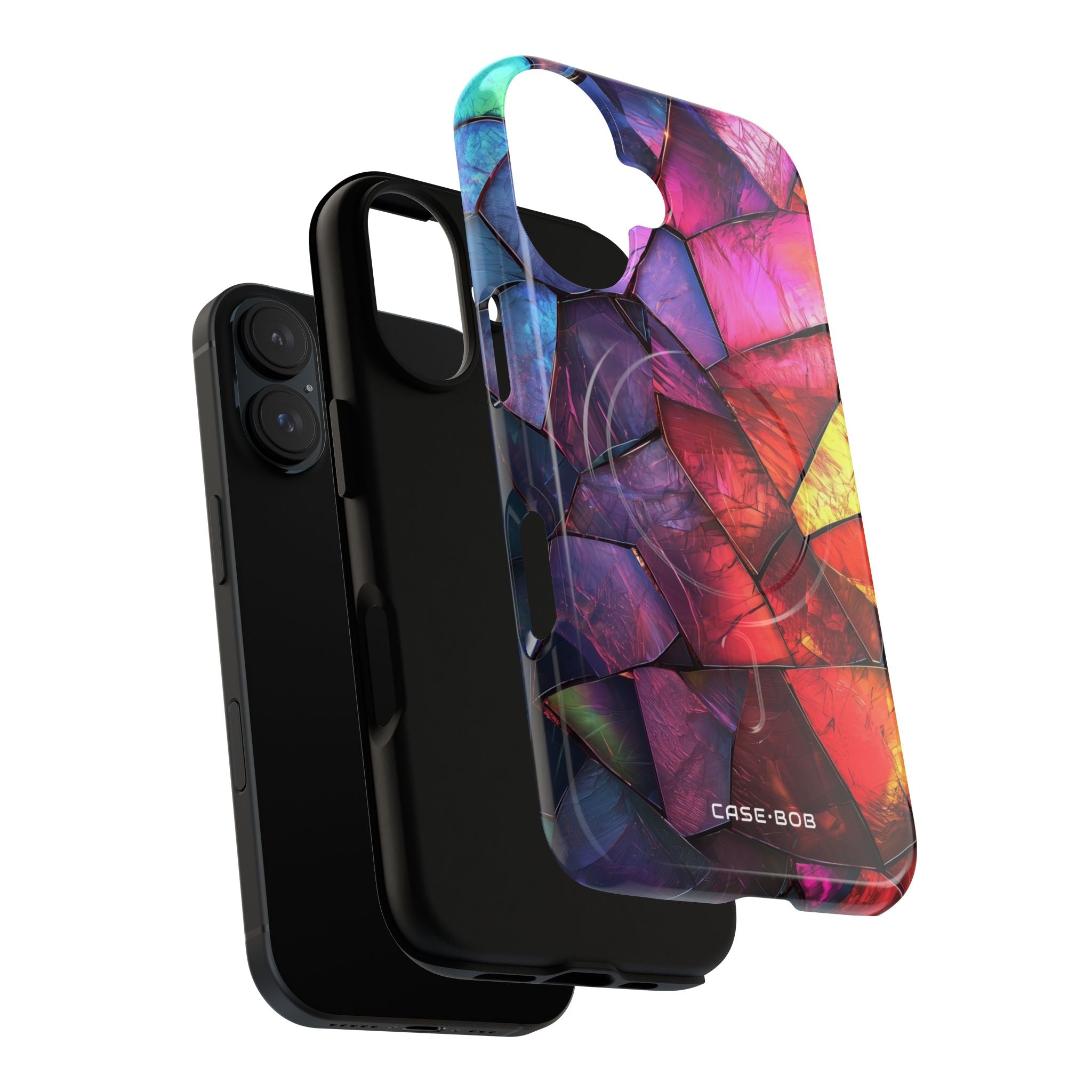 Cracked Prism iPhone 16 Case - Tough+