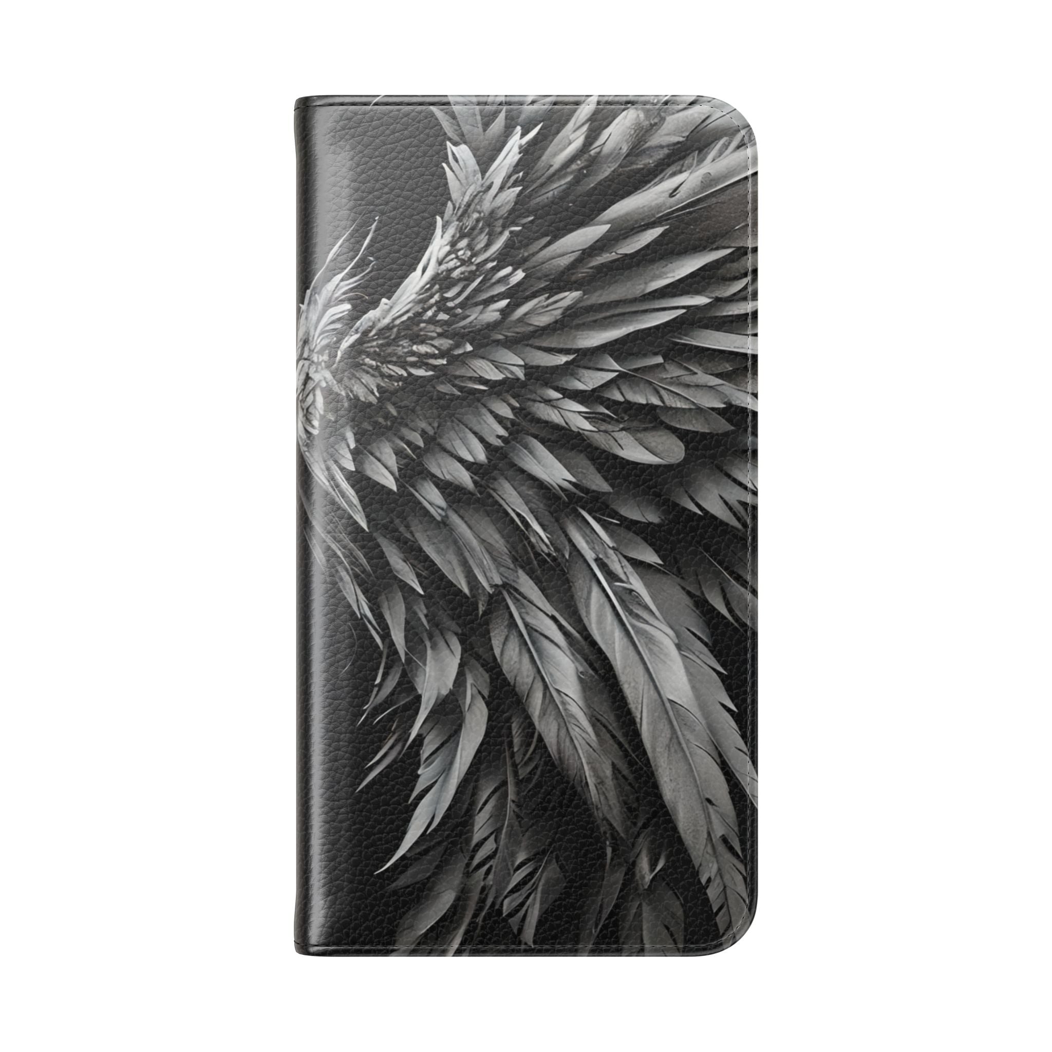 Crimson Silver Wings - Samsung S23+ Case - Wallet