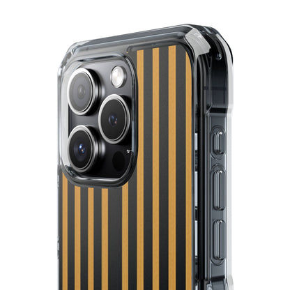 Golden Stripes iPhone 15 Pro Case - Impact