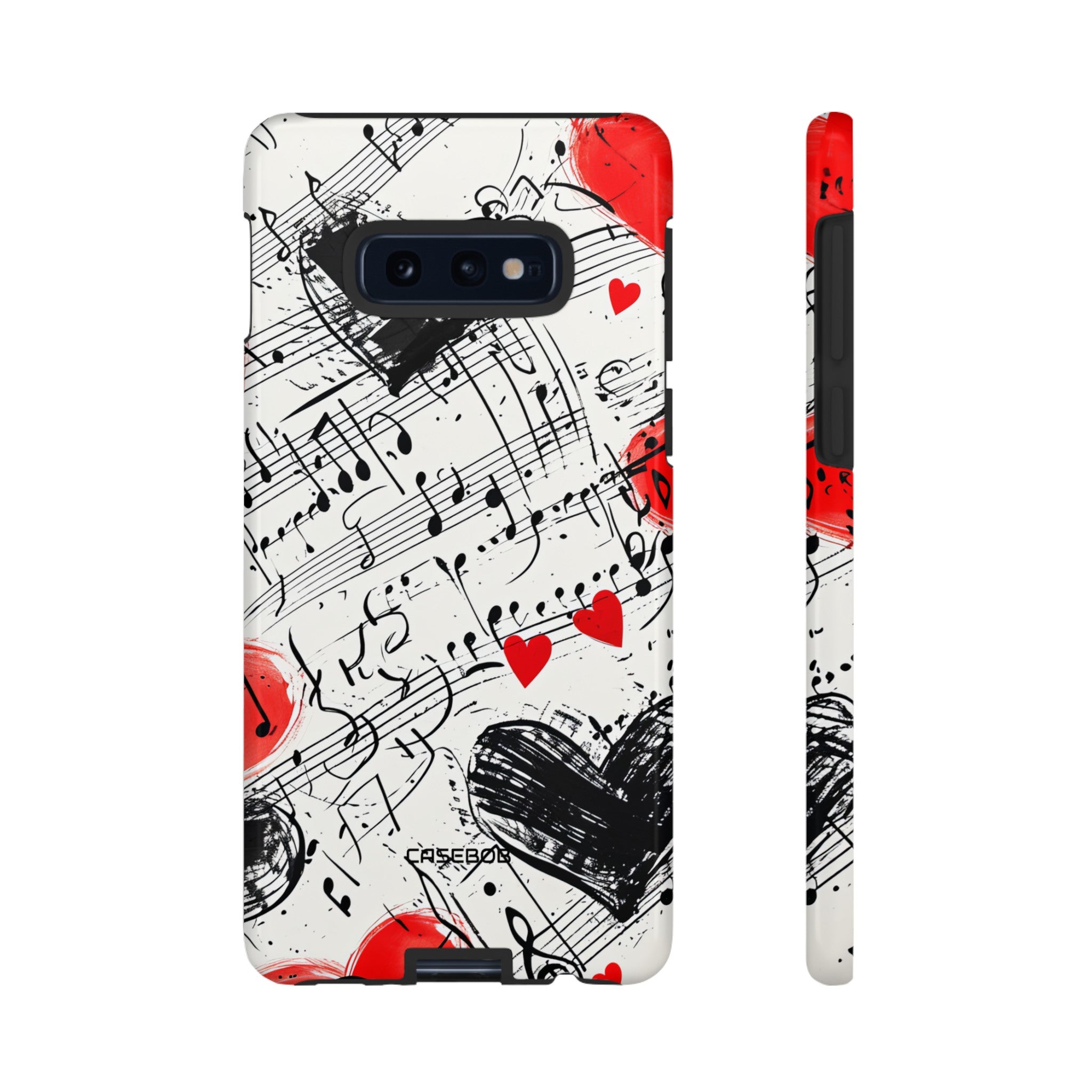 Melodic Love Notes - Protective Pixel Case - Protective Phone Case