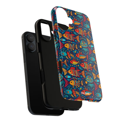 Fish Dance Joyfully - iPhone Case