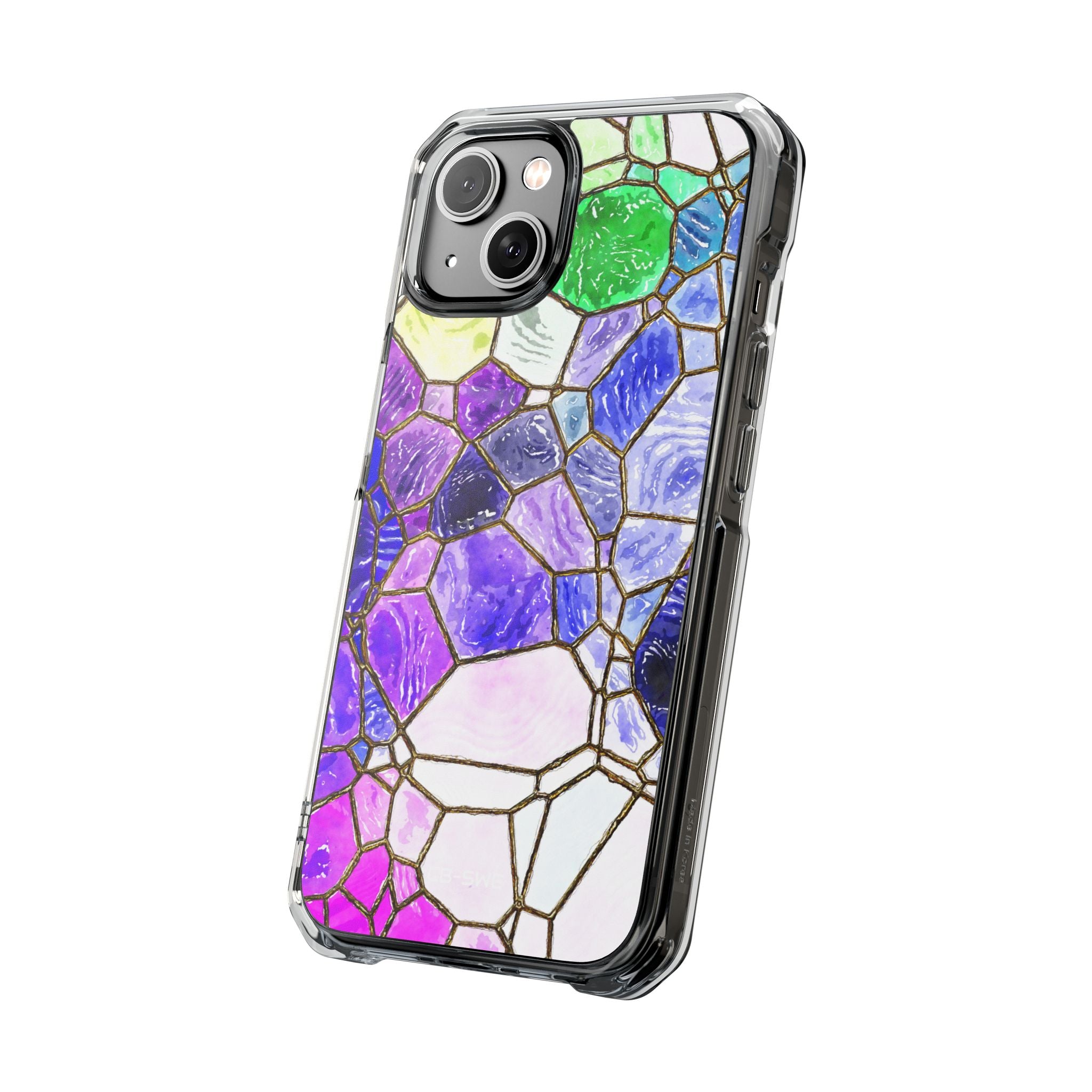 Colorful Glass Mosaic iPhone Case - Impact