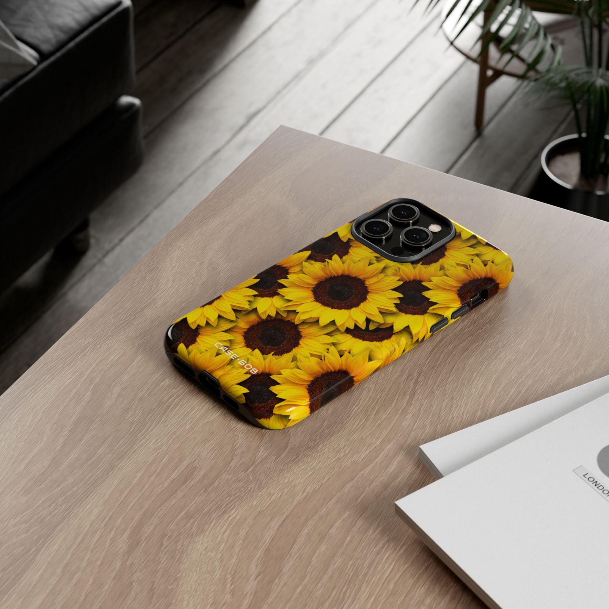 Sunflower Glow iPhone 14 Pro Max Case - Tough