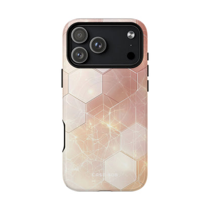 Honeycomb Glow iPhone 17 Pro Max Case - Tough+