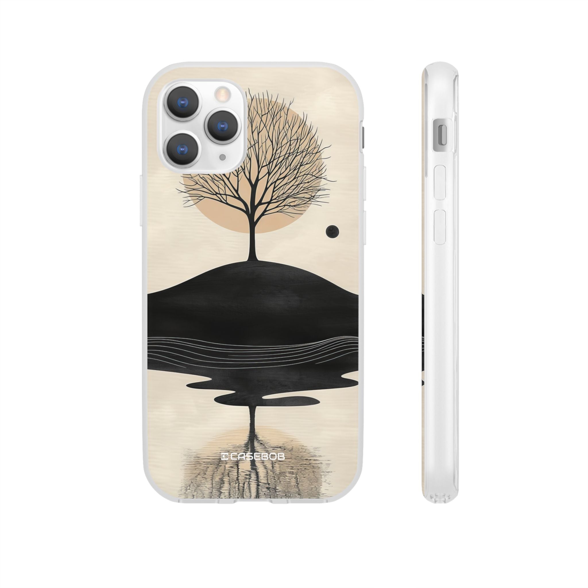 Serene Reflections | Flexible Phone Case for iPhone