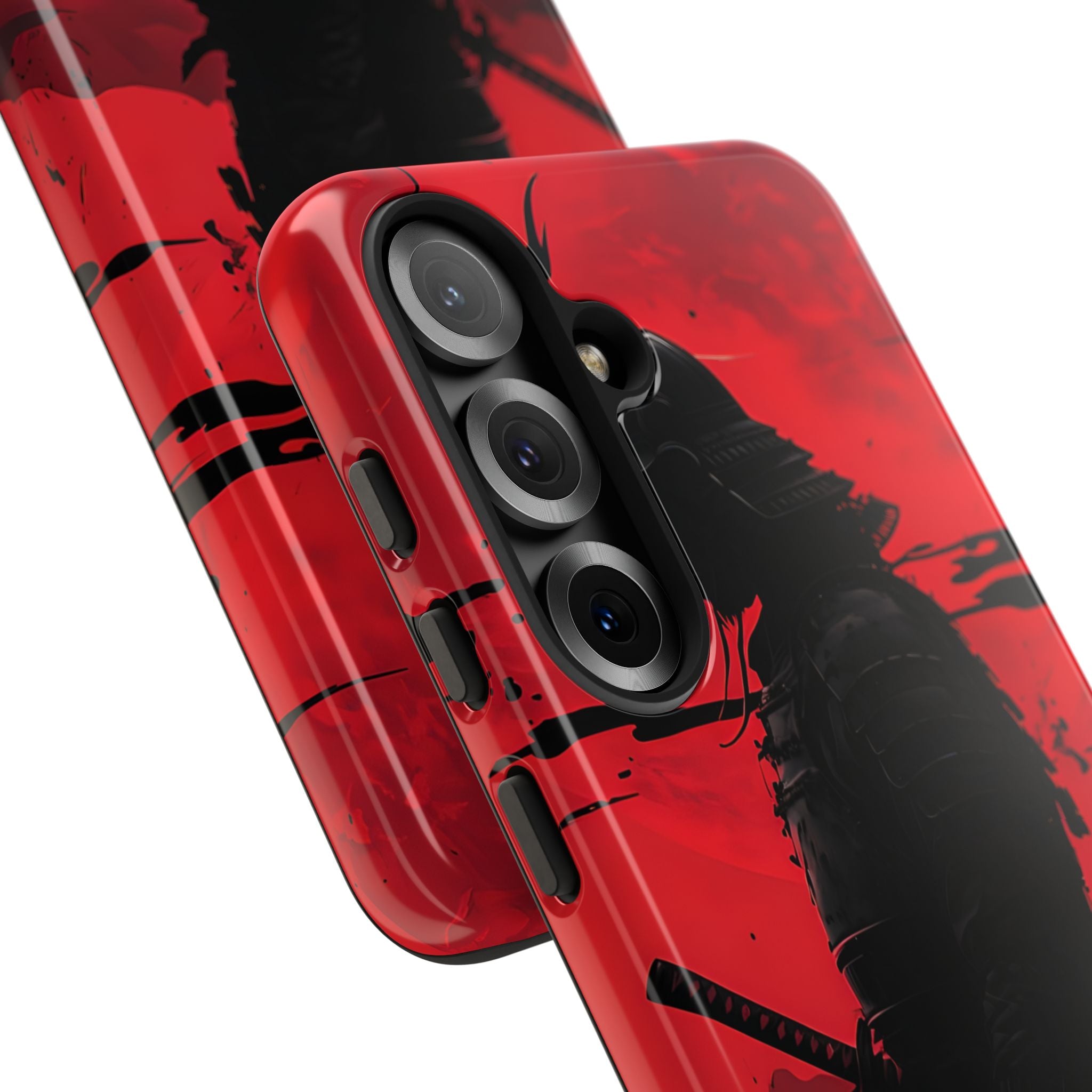 Crimson Samurai Samsung S25 Case - Tough