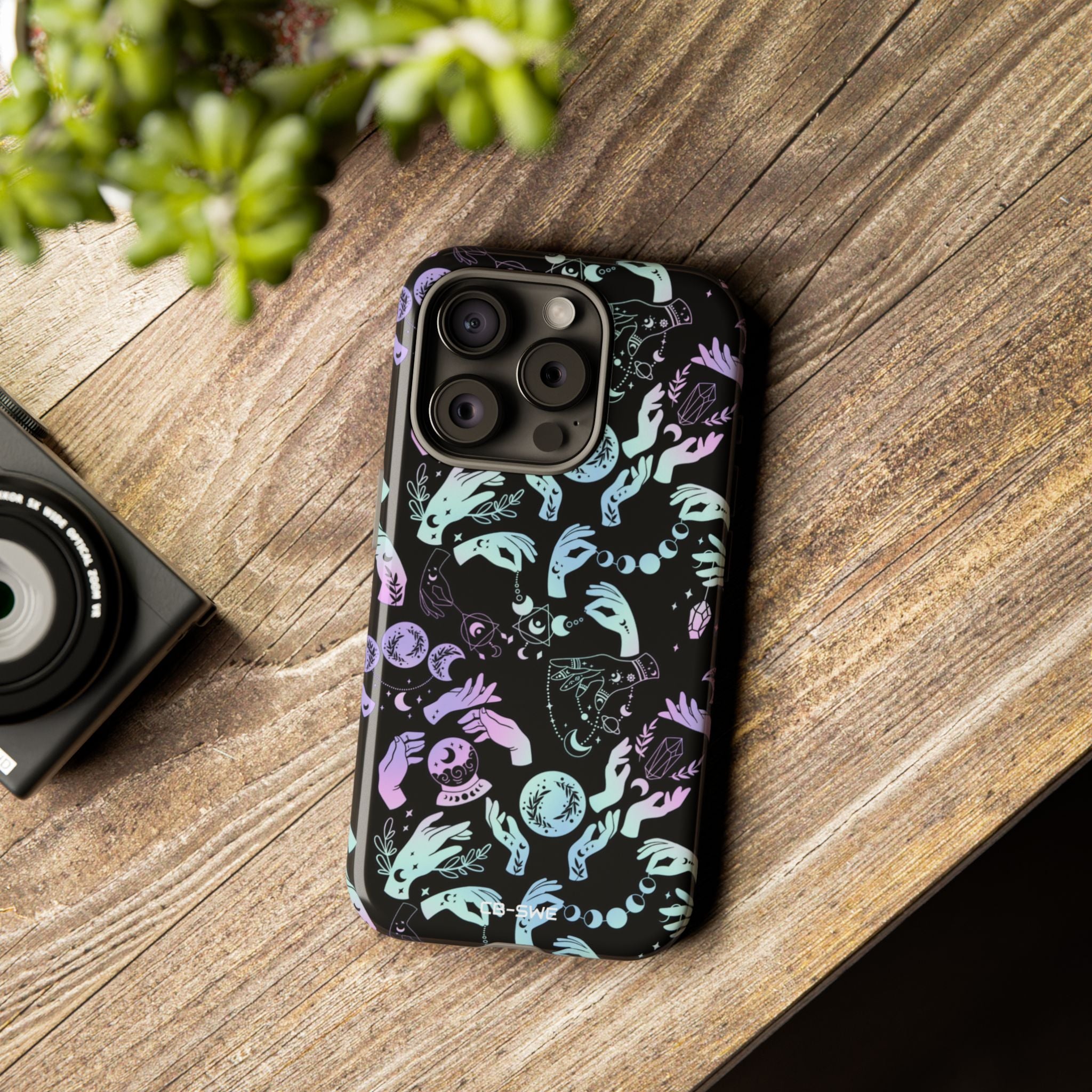 Mystical Celestial Hands - iPhone Case