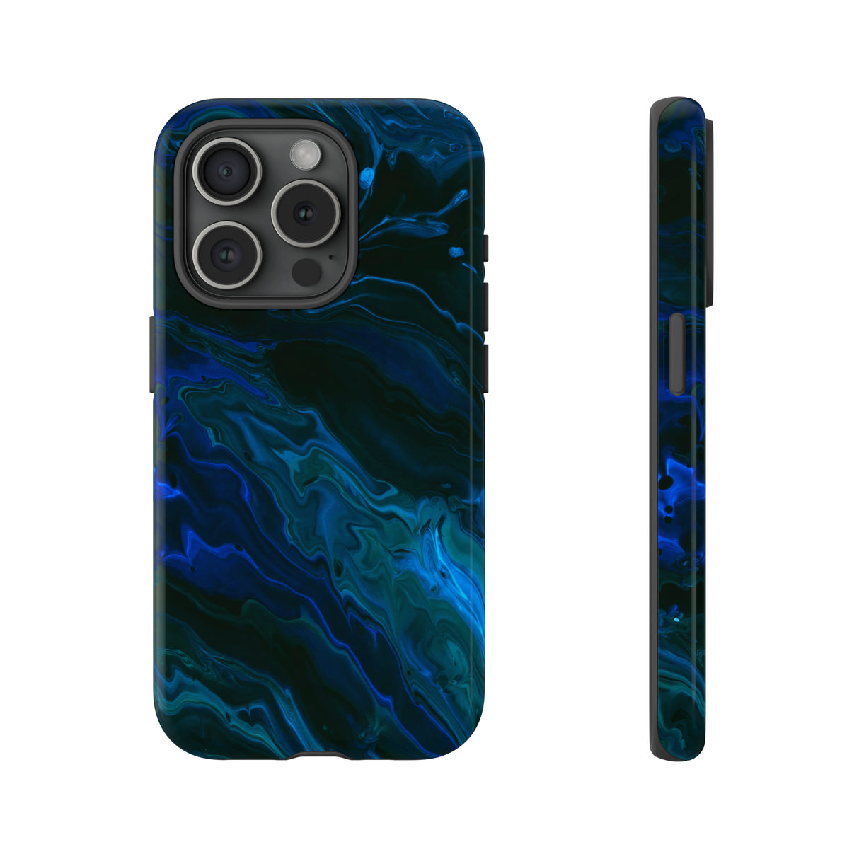 Neon Blue Creative - Protective Phone Case