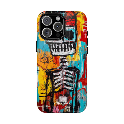 Skeleton Riot iPhone 16 Pro Max Case - Tough