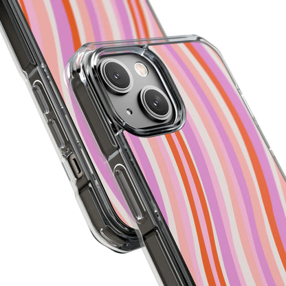 Vibrant Wave Symphony iPhone Case - Impact