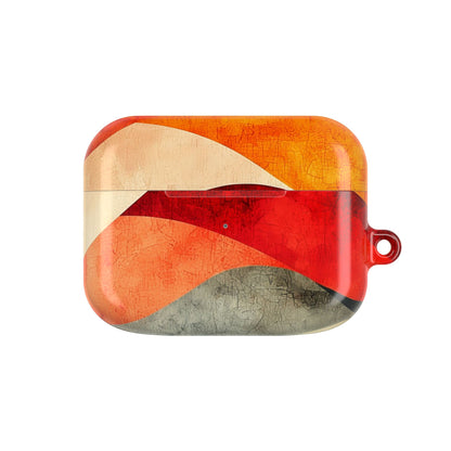 Crimson Ripples - AirPods Case