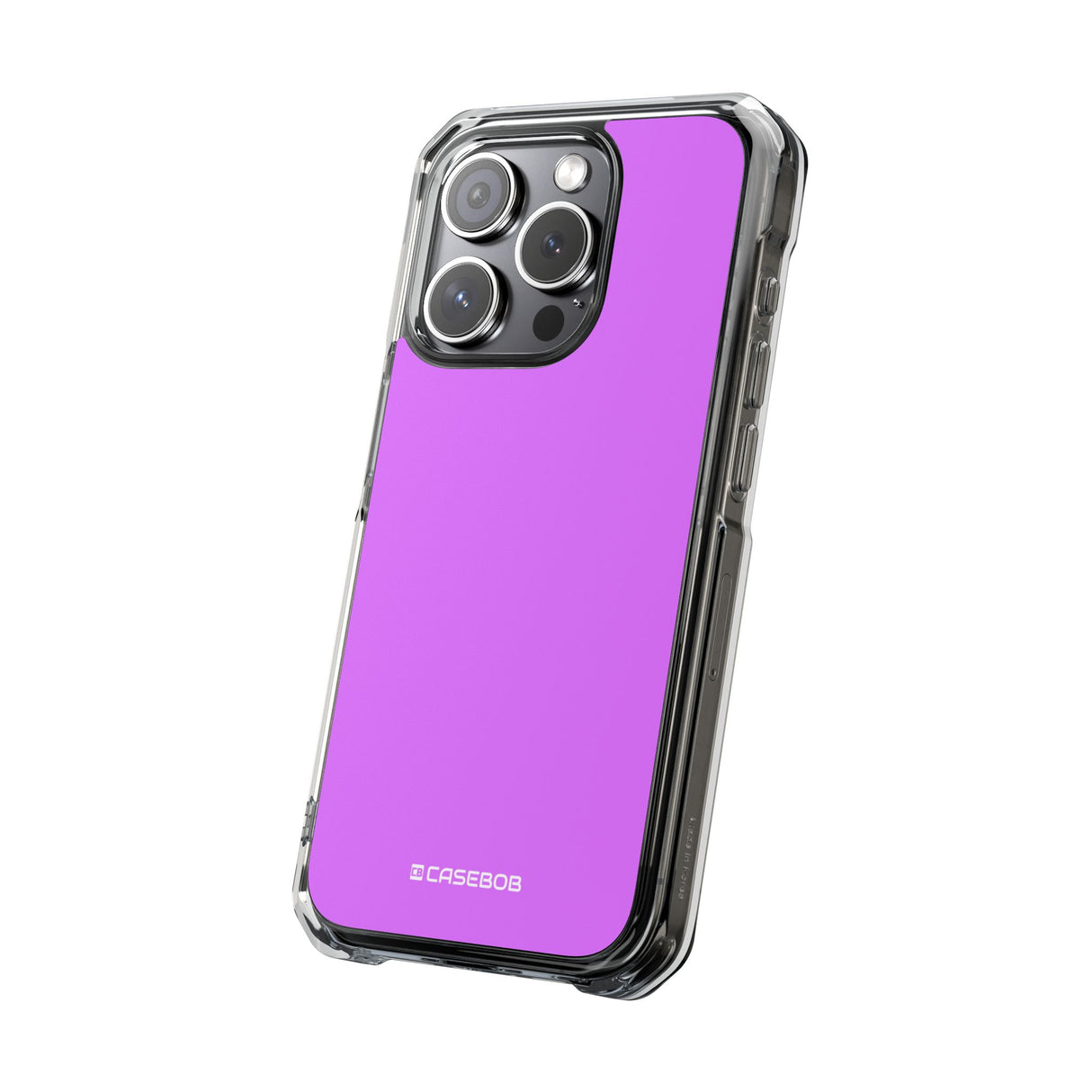 Heliotrope Hue | Handyhülle für iPhone (Clear Impact Case – magnetisch) 