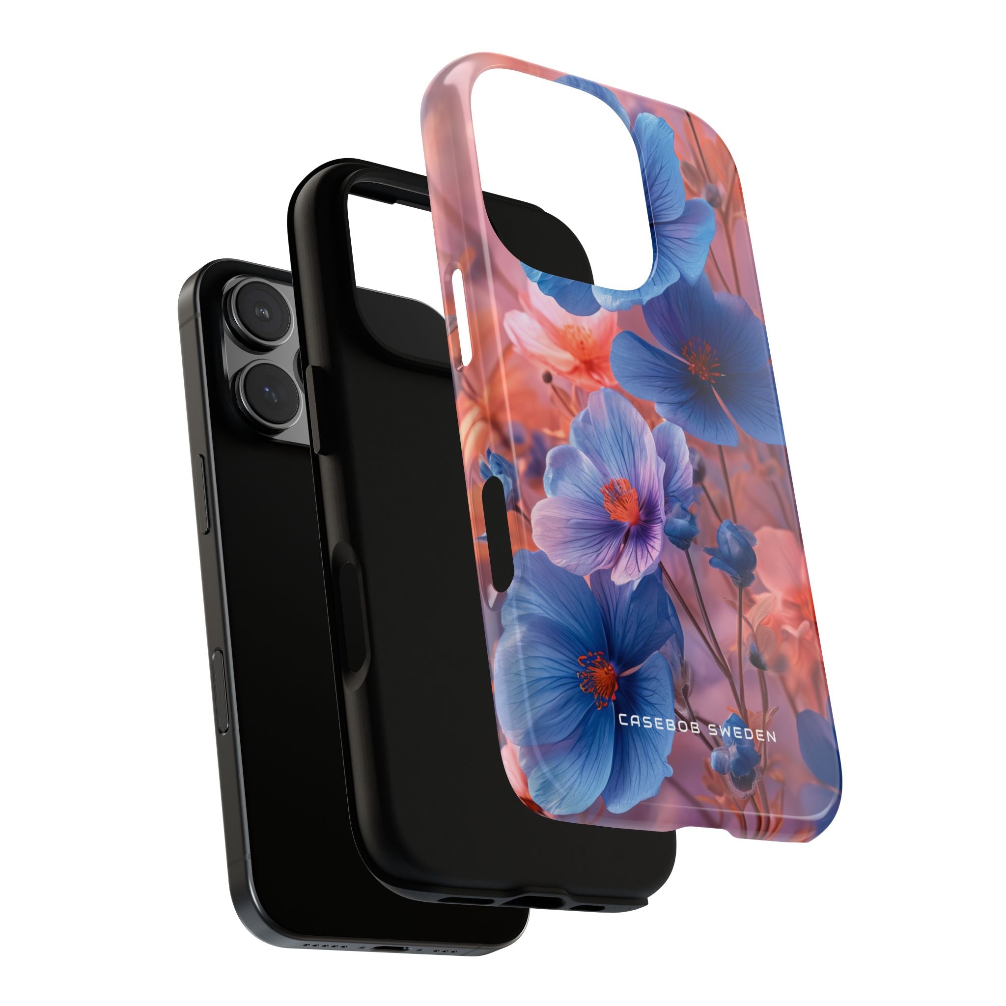 Ethereal Floral Symphony iPhone 16 - Tough Phone Case