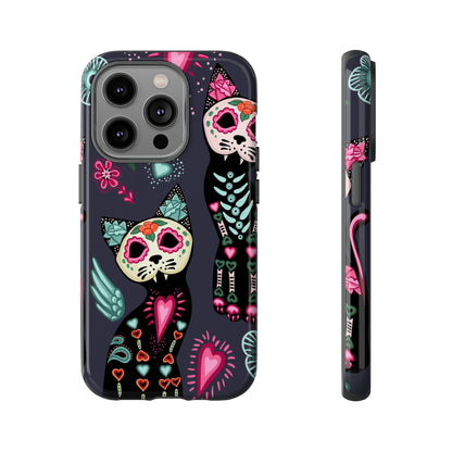 Halloween Cats - Protective Phone Case