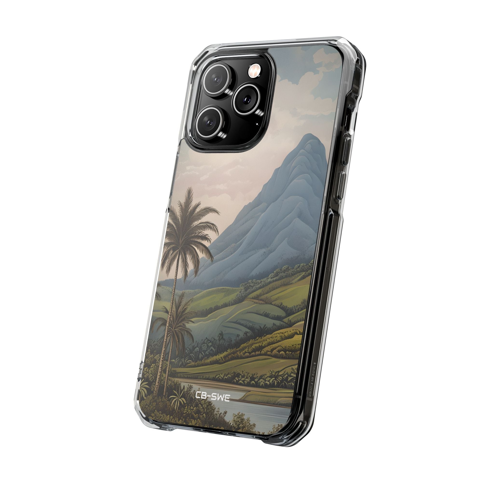 Serene Mountain Oasis iPhone Case - Impact