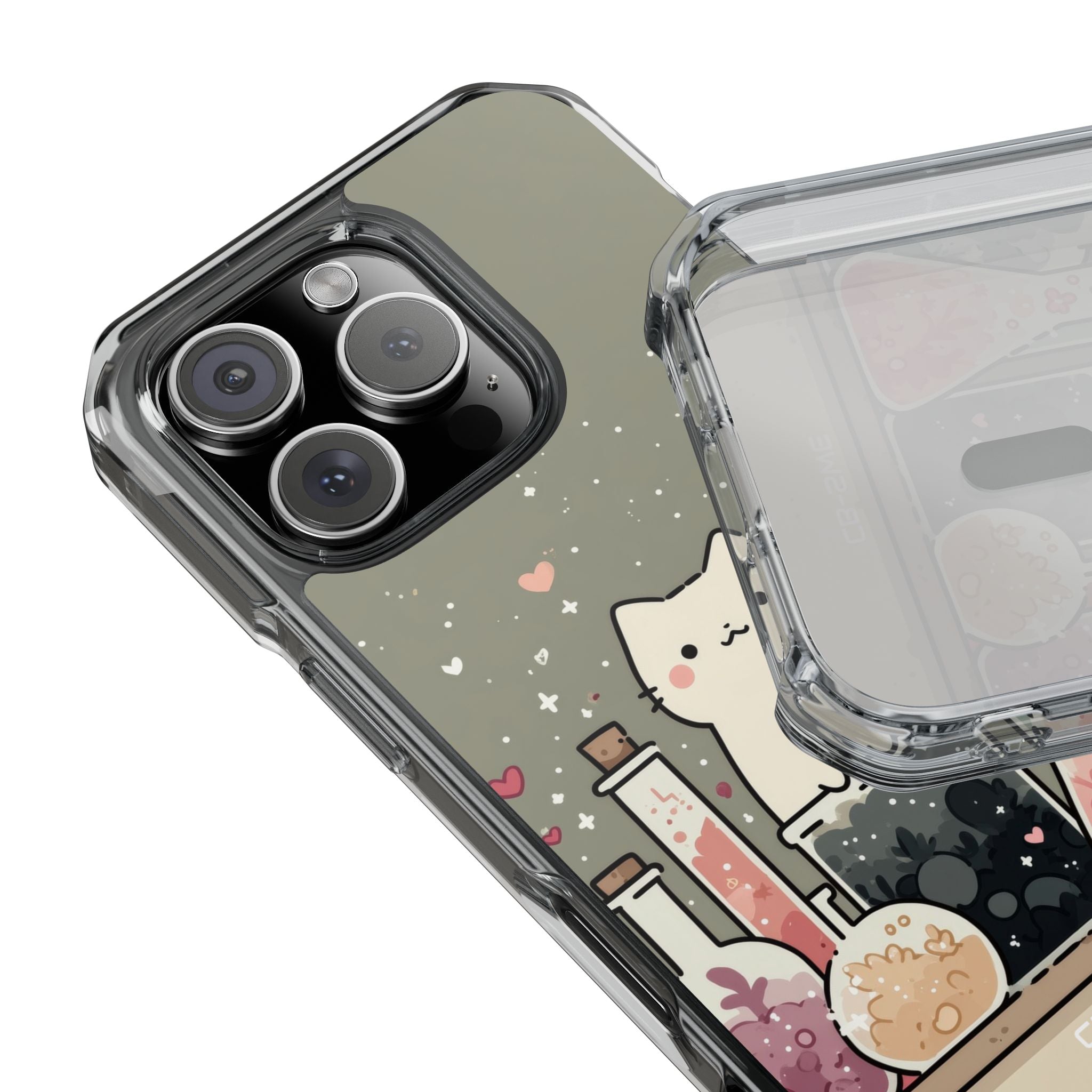 Cat Explores Potions iPhone Case - Impact