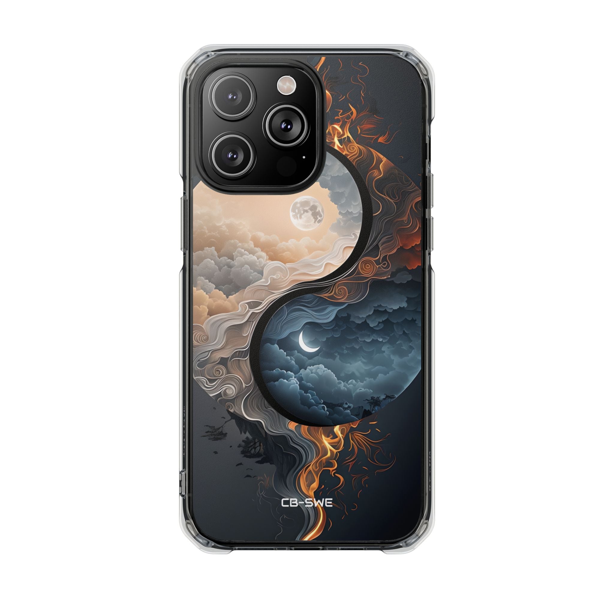 Moonlit Elemental Harmony iPhone Case - Impact