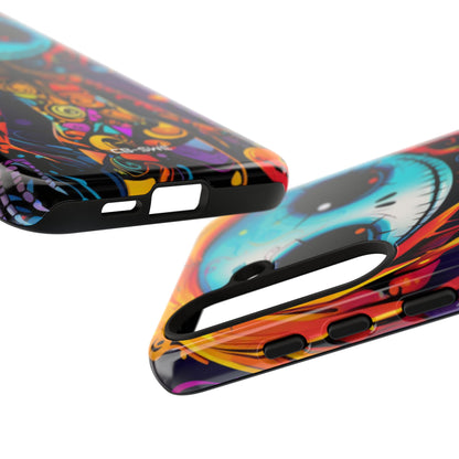 Skeletal Figure Laughs - Samsung Case