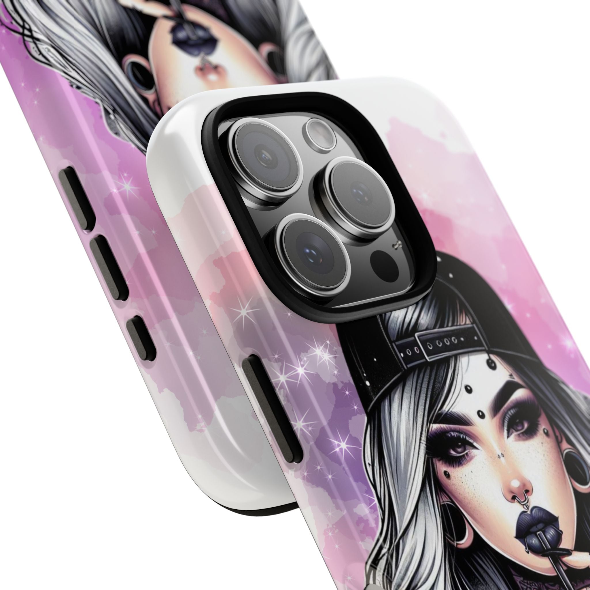 Silver Siren iPhone 16 Pro Case - Tough