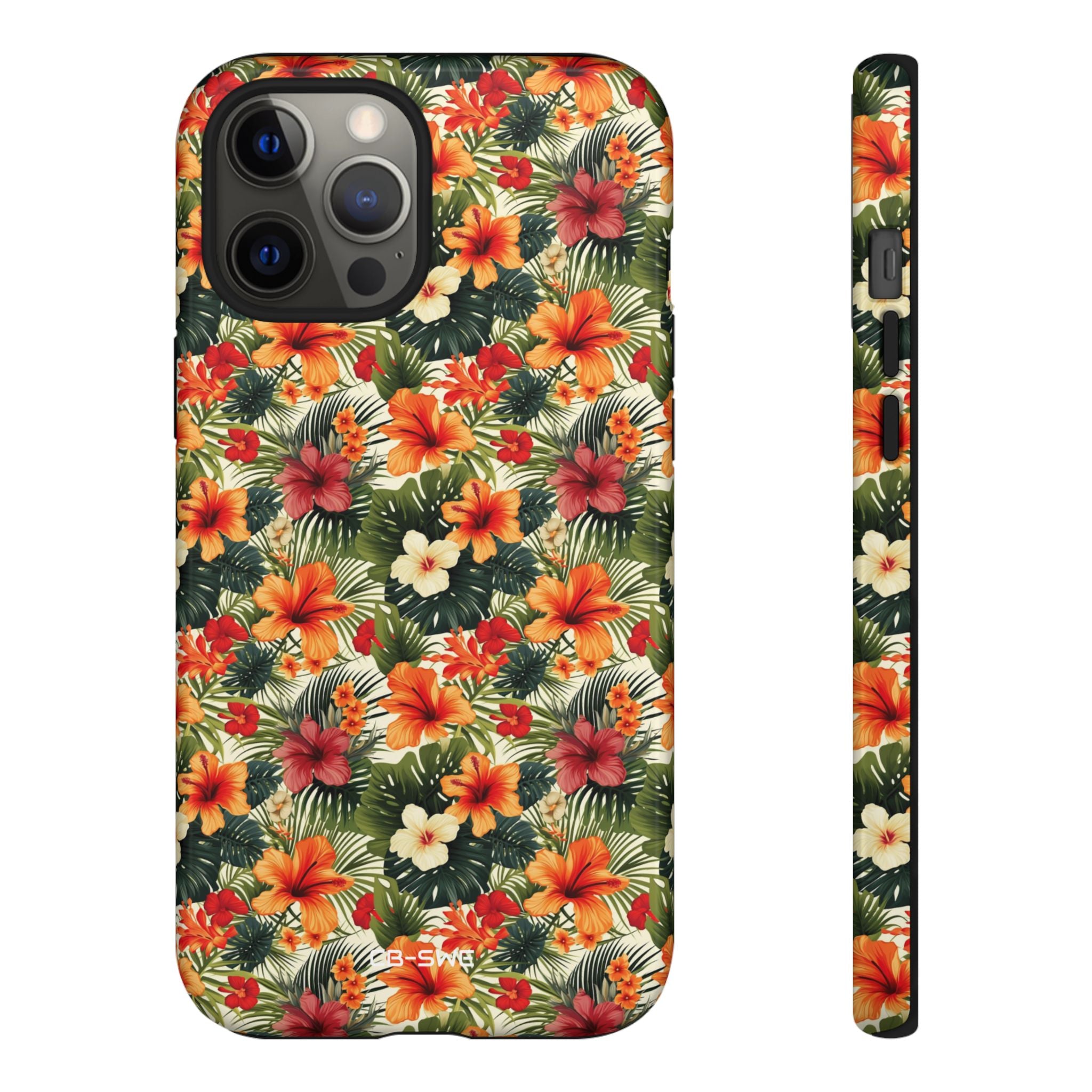 Tropical Blooms Flourish - iPhone Case