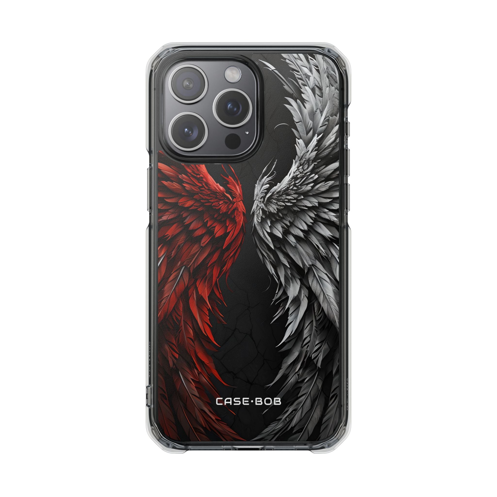 Crimson White Wings iPhone 15 Pro Max Case - Impact