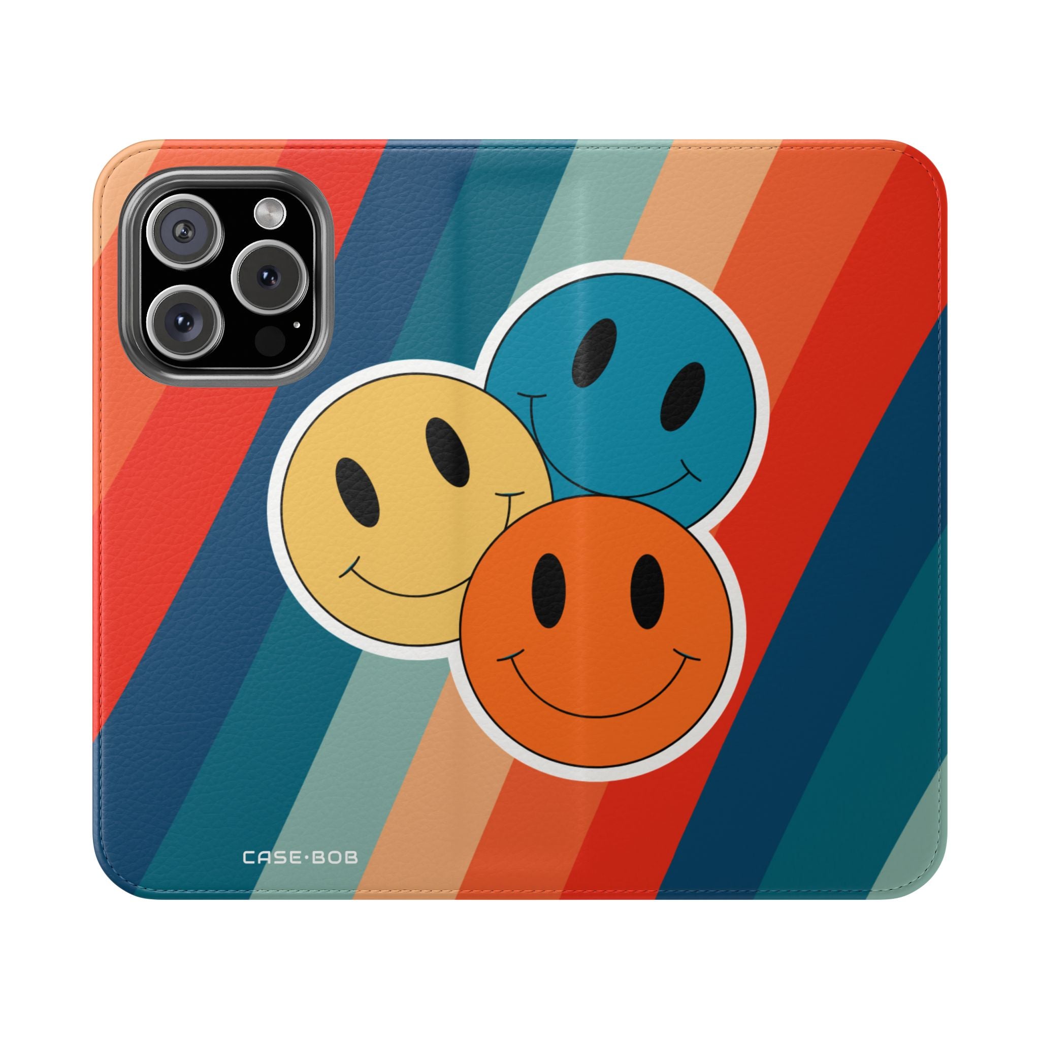 Smiley Trio Radiance - iPhone 16 Pro Case - Wallet