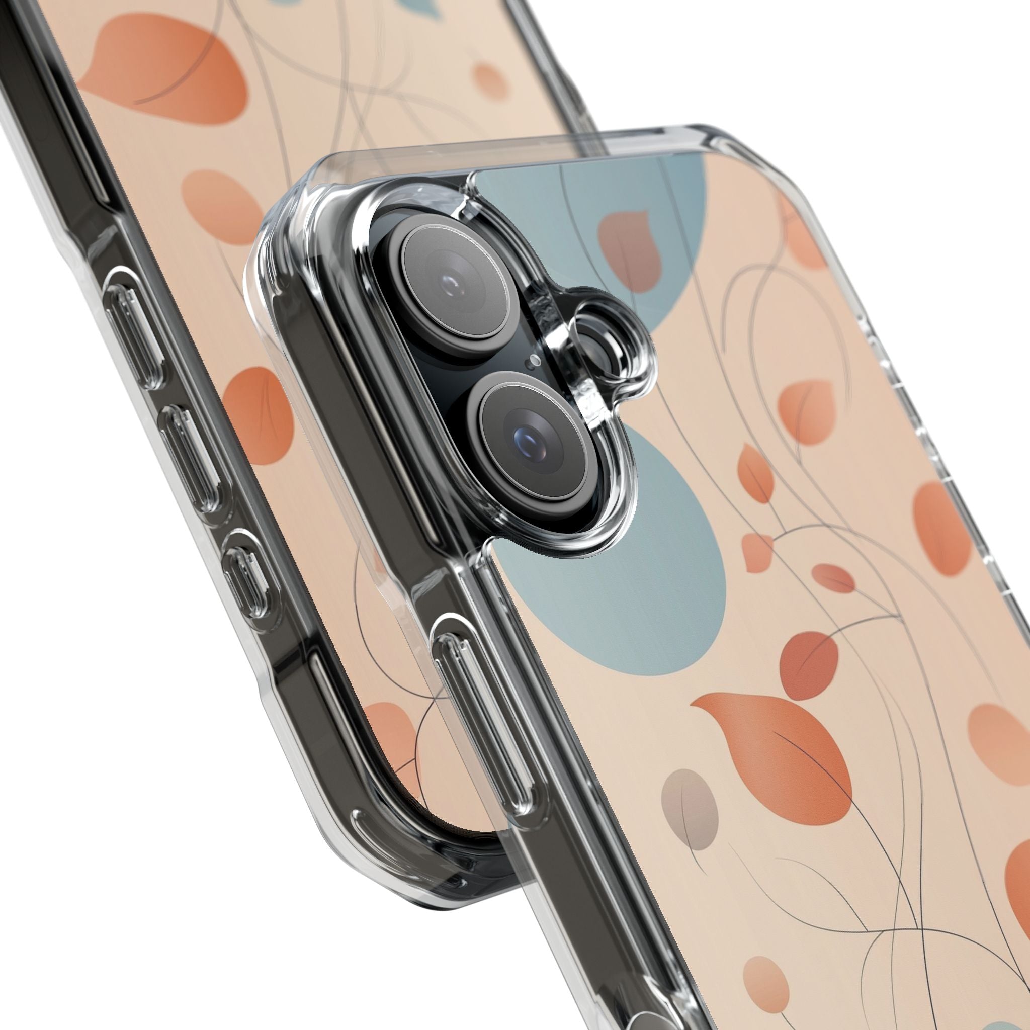 Gentle Leaves Drift iPhone Case - Impact