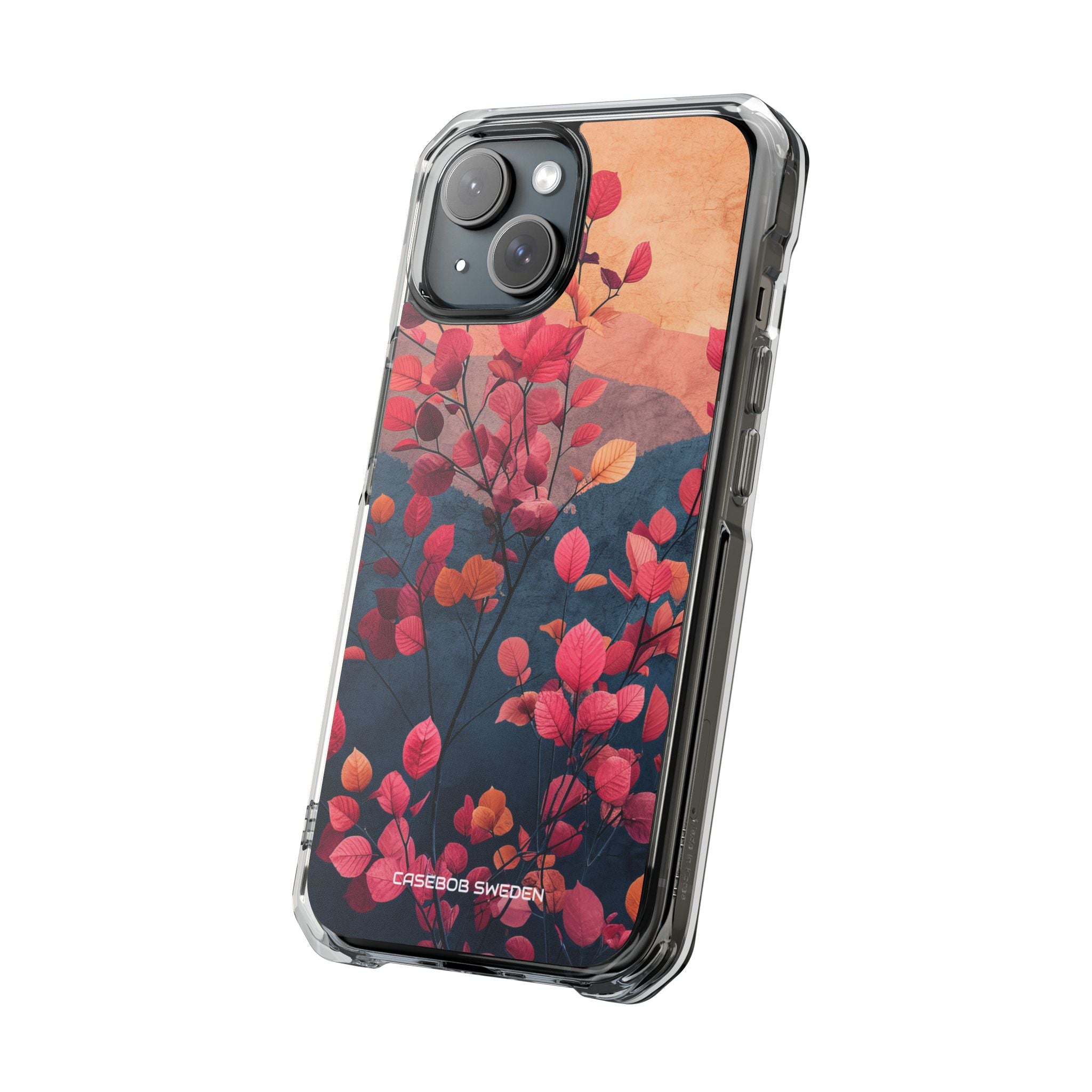 Autumn Tree Harmony - Clear Impact iPhone 15 Phone Case