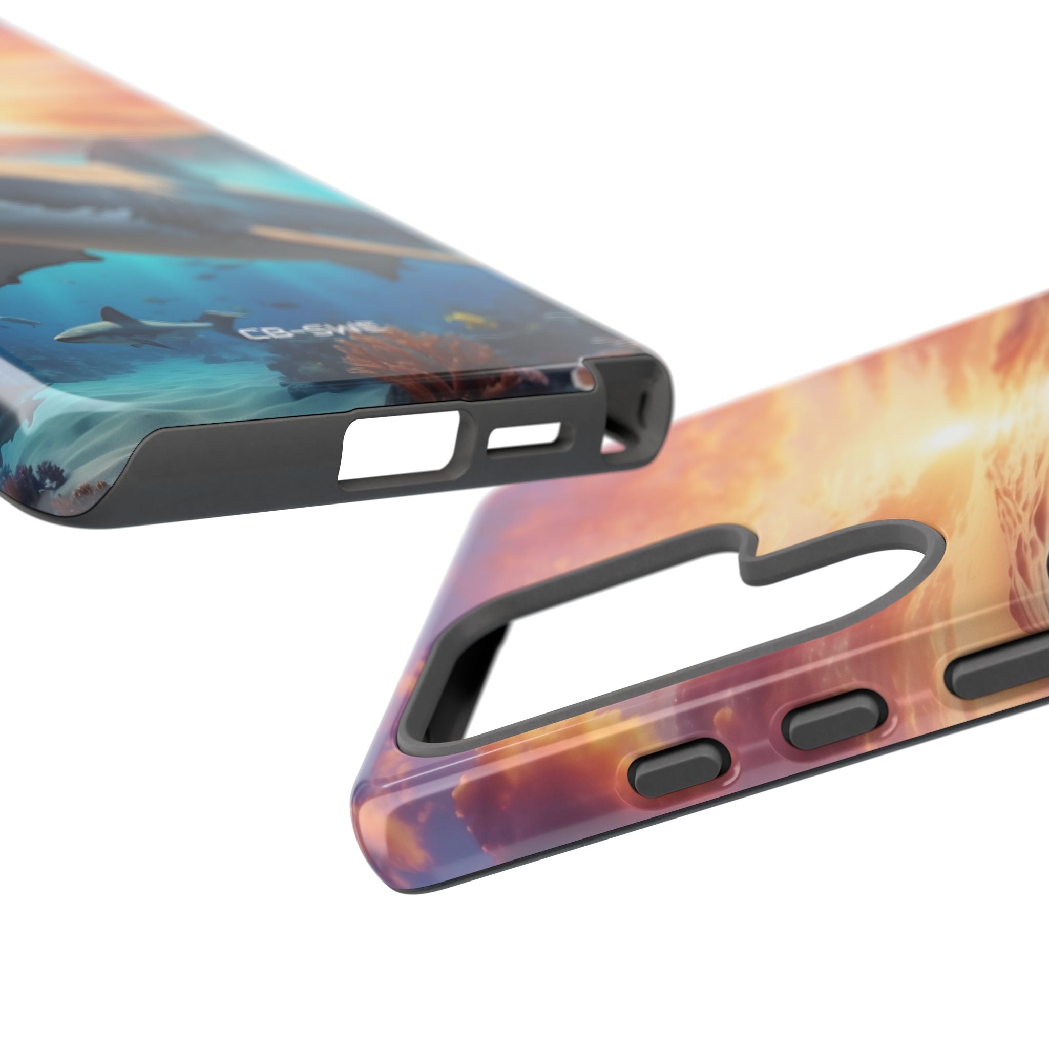Shark Swims Through - Samsung Case