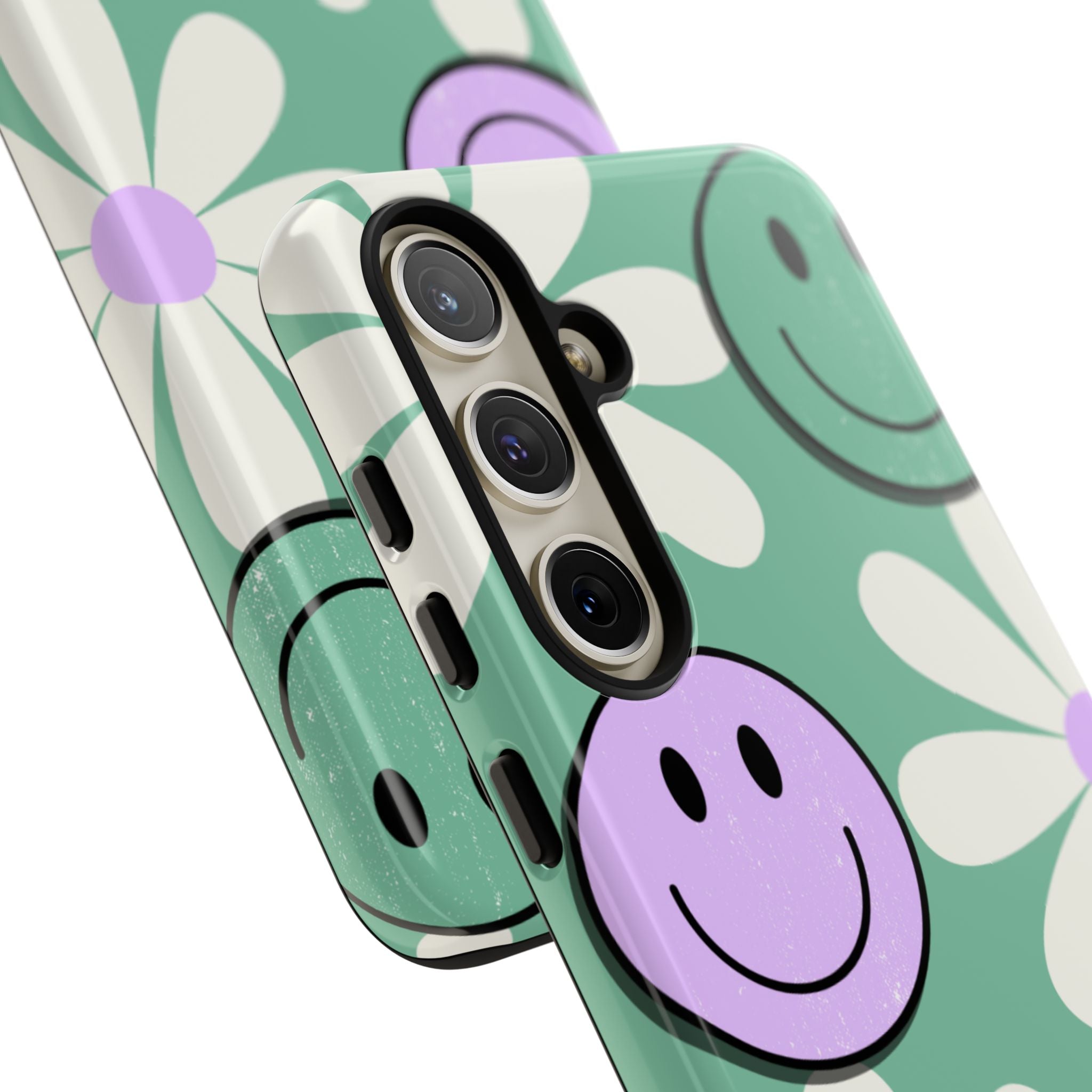 Playful Retro Blooms - Samsung Case