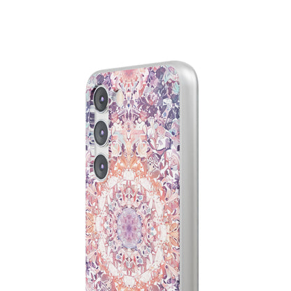 Purple Pink Mandala - Flexi Samsung S23 Phone Case