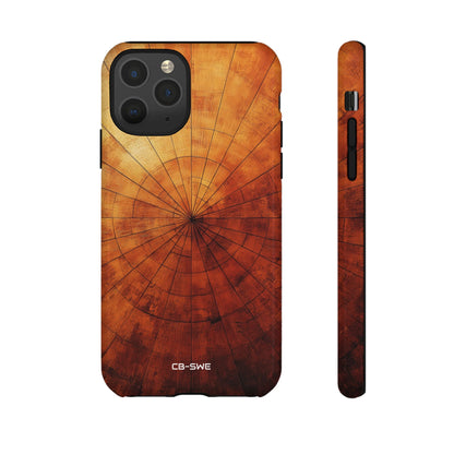 Warm Wood Swirls - iPhone Case
