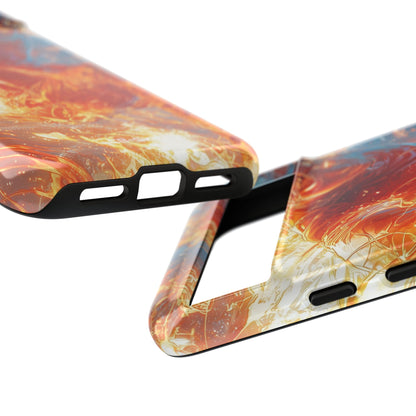 Flames Dance Wildly - Google Pixel Case