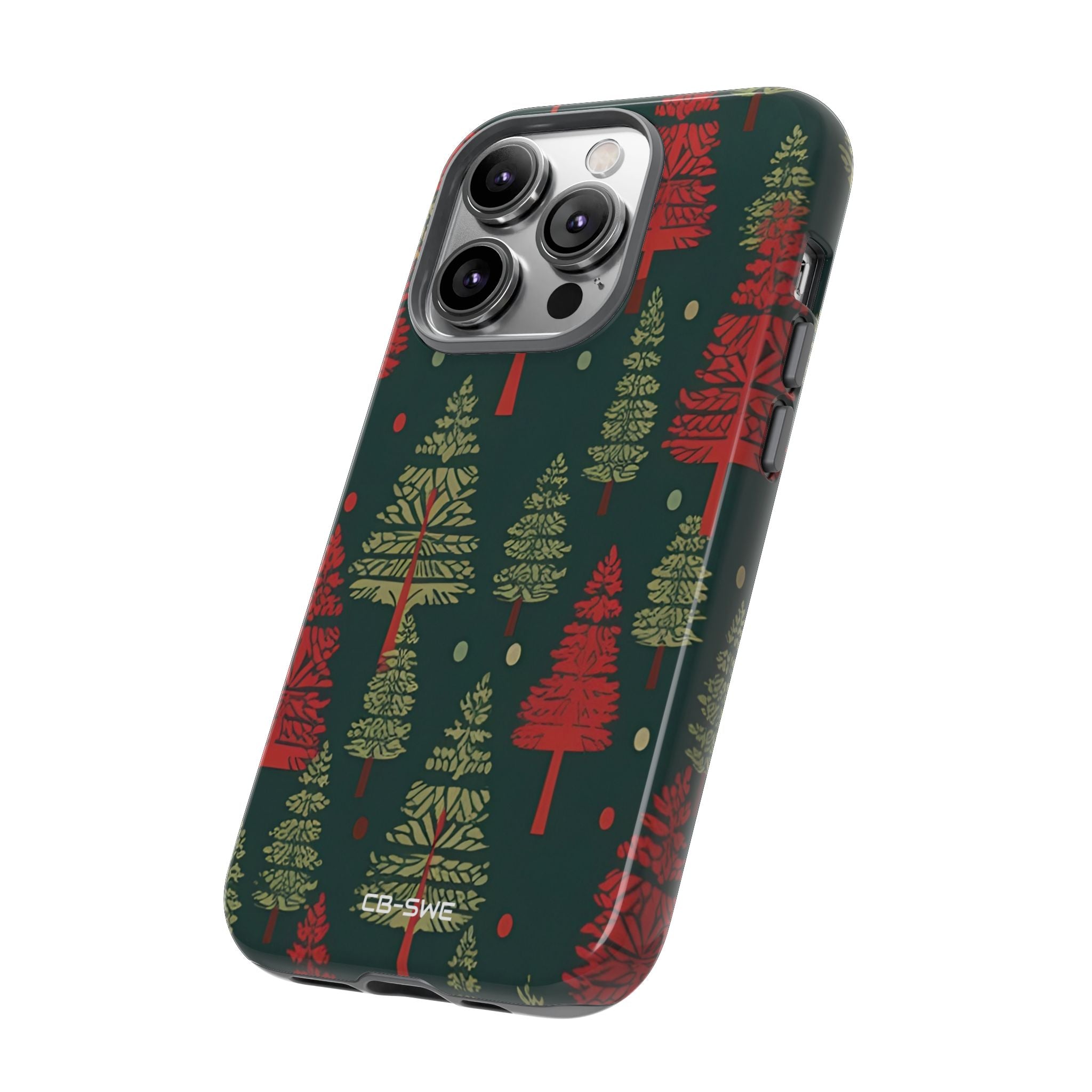 Trees Dance Playfully - iPhone Case