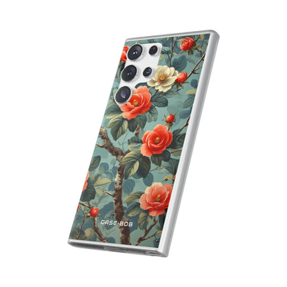 Coral Bloom Samsung S23 Ultra Case - Soft