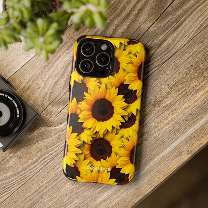 Sunflower Glow iPhone 16 Pro Max Case - Tough