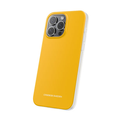 Amber Yellow - Flexi iPhone 15 Phone Case