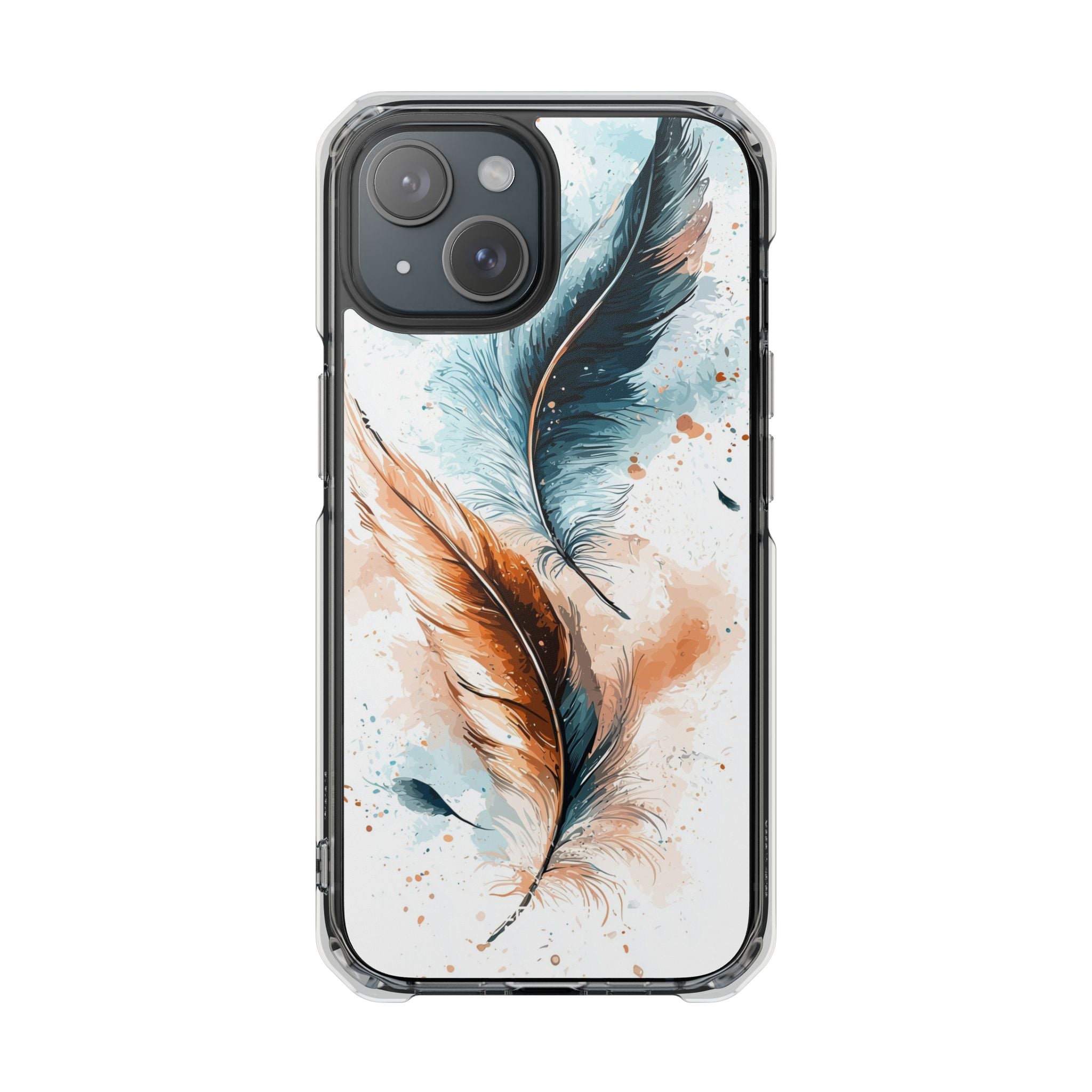 Feathers Dance Lightly iPhone Case - Impact