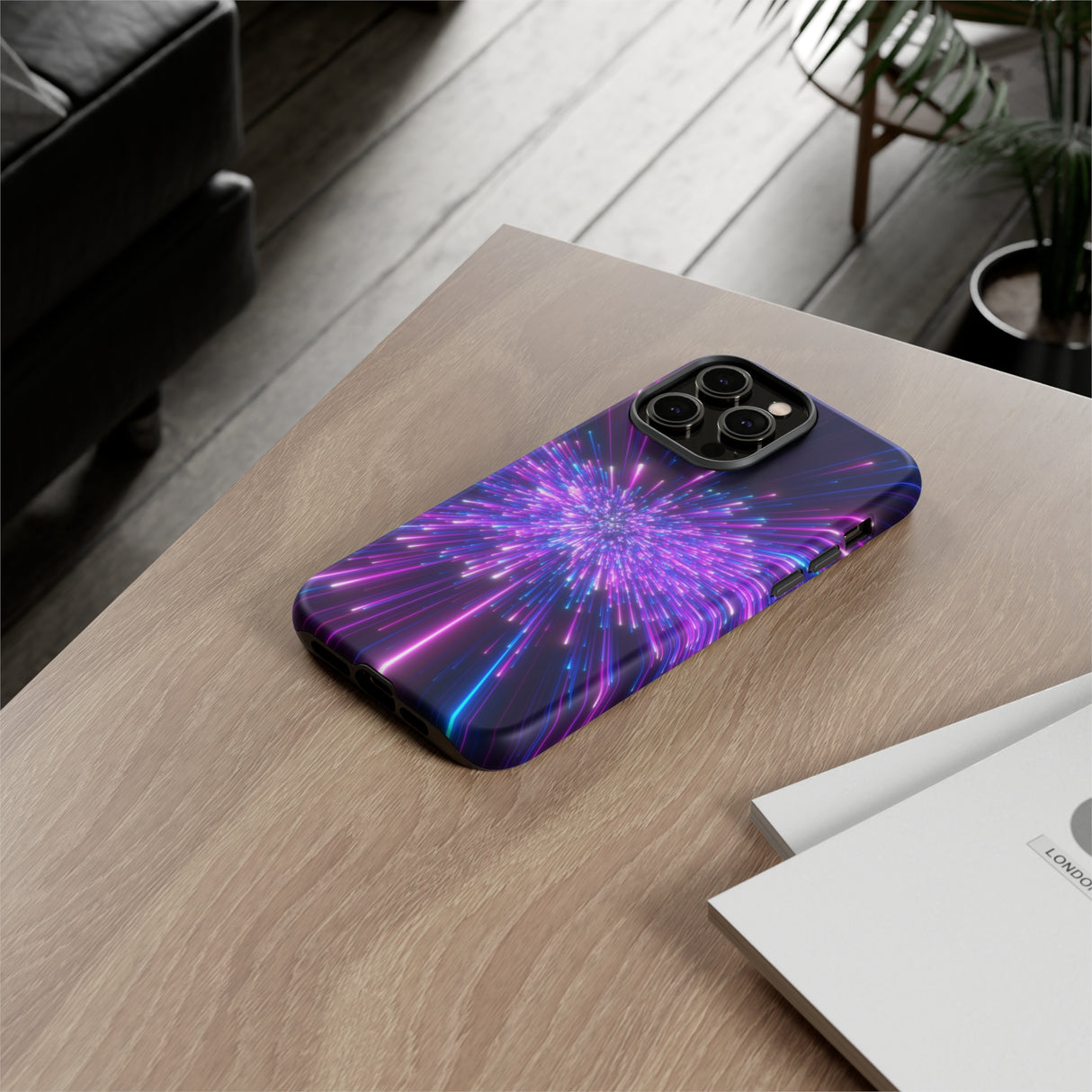 Speed of light in Galaxy iPhone Case (Protective) Phone Case