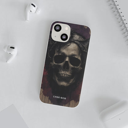 Skull Crown iPhone 13 mini Case - Soft