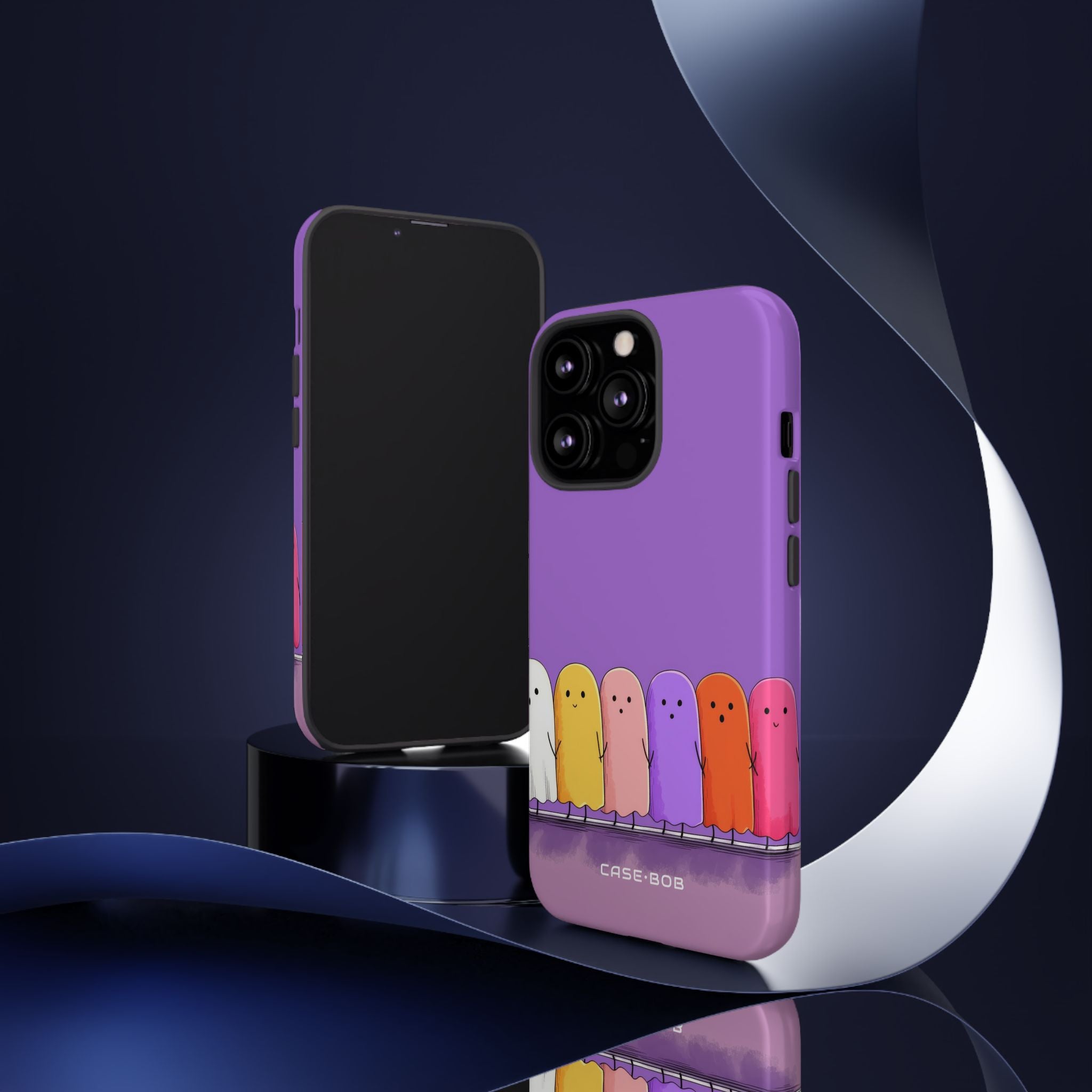Colorful Ghosts iPhone 13 Pro Case - Tough