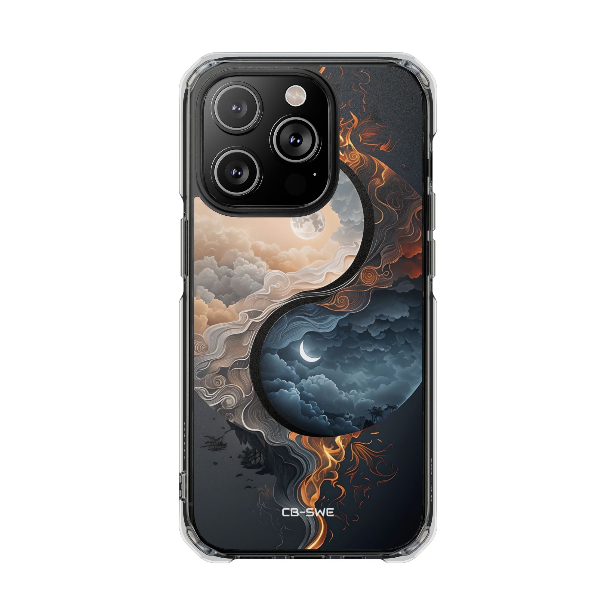 Moonlit Elemental Harmony iPhone Case - Impact