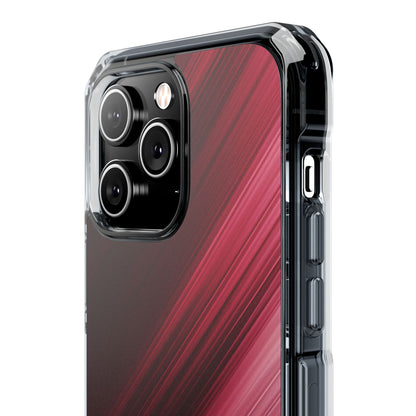 Crimson Drift Motion iPhone 14 - Impact Clear+