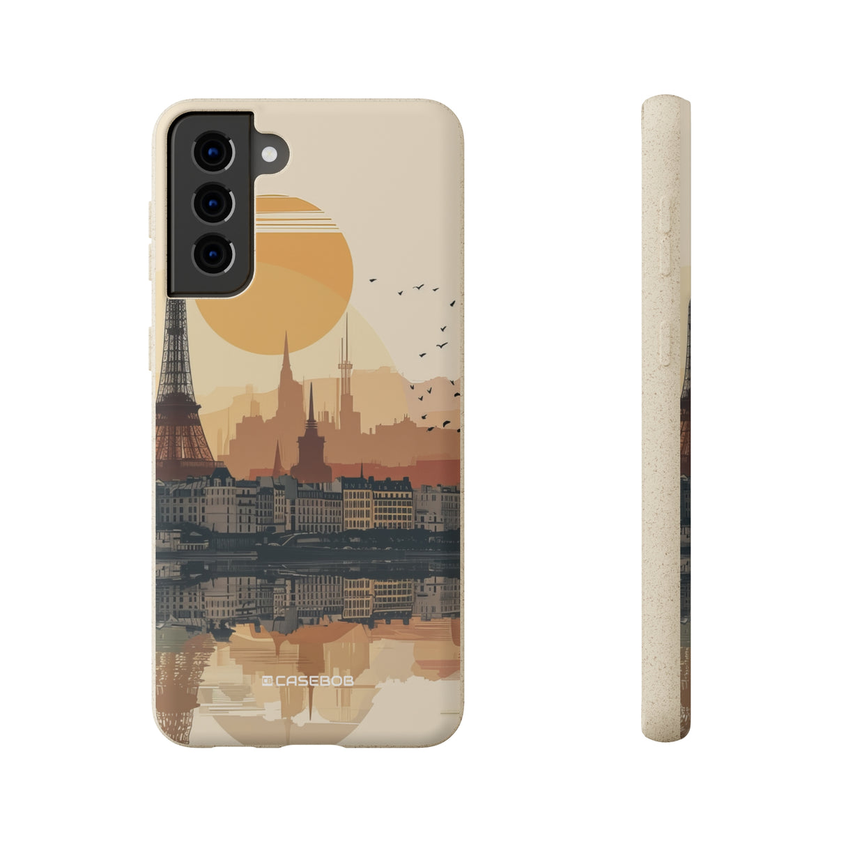 Parisian Sunset Serenity | Biodegradable Phone Case